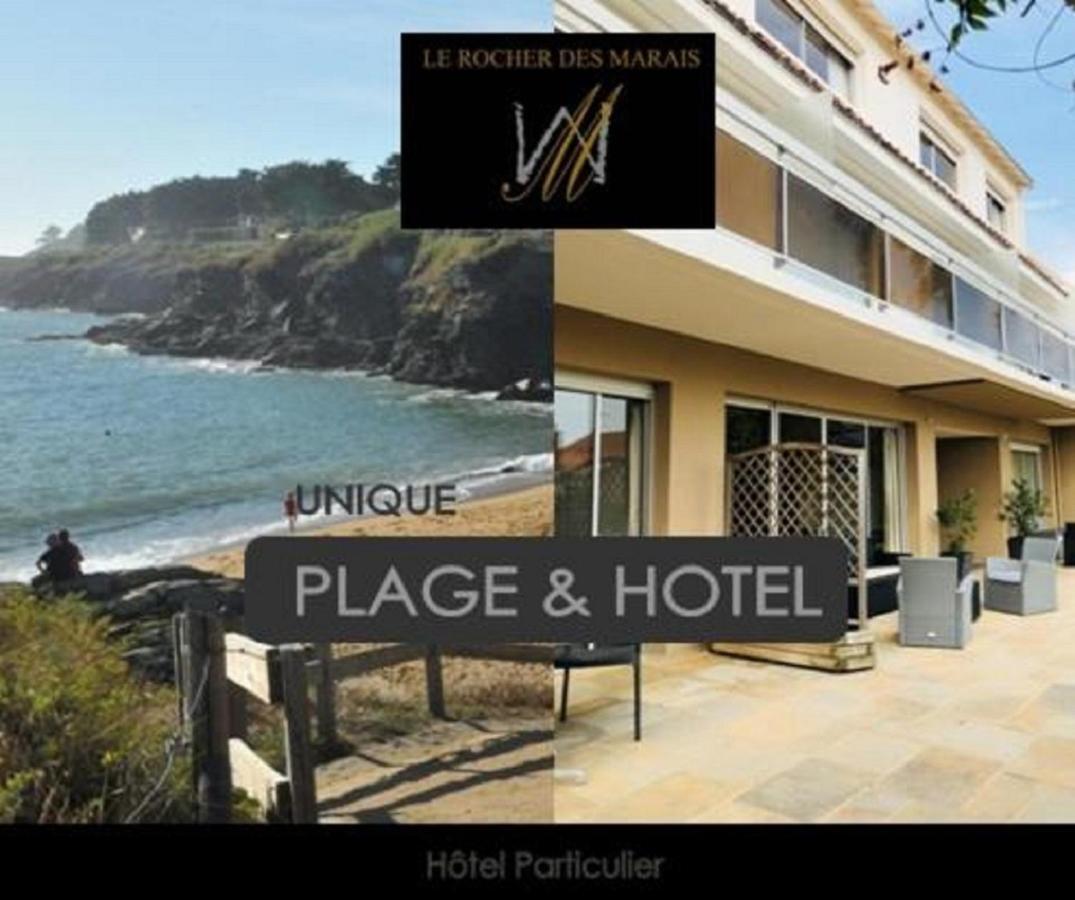 Hotel Particulier Le Rocher Des Marais "Proximite Plage & Vue Mer Pour Certains Hebergements" Pornic Luaran gambar